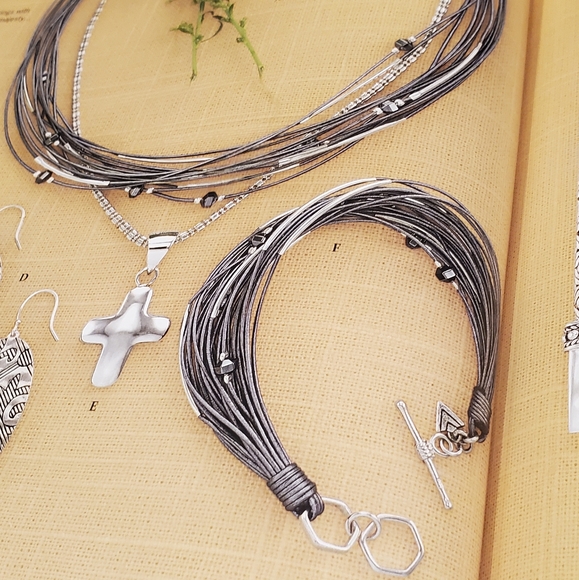 Silpada Leather Set - Picture 2 of 11